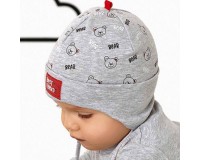 AJS pavasarinė kepurė su raištukais 48-50 cm